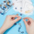 thumbnail image 2 of 1 Box 120Pcs Glass Fish Beads Glass Starfish Beads Ocean Summer Hawaii Sea Animals Beads Fish Starfish Bead Bulk Electroplate Glass Beads for Jewelry Making Beading Kit DIY Craft Supplies, 2 of 6