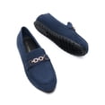 thumbnail image 4 of Mocasines Slip-On Navy para Mujer DREAM PAIRS Talla 10 Cómodos, 4 of 9