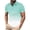 A427 Light Blue, variant on Mens Performance Golf Shirt Gradient Polka Dot Print Short Sleeve Quick Dry Breathable Athletic Jersey Top for Outdoor Sports and Leisure
