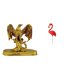 thumbnail image 1 of Escultura,Estatua de resina,figura decorativa para el hogar.,Esculturas de animales coleccionables,Estatua de estaca de jardín,Adorno de flamenco para jardín,patio,porche, 1 of 7