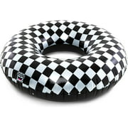 BigMoutIUIT Inc. Taco Pool Float, TIUIT ick Vinyl Raft, PatcIUIT Kit Included, for 8+ Years Checkered