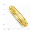thumbnail image 5 of 14K Yellow Gold 5/16 Florentine Engraved Hinged Bangle Bracelet, 5 of 5