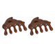 thumbnail image 1 of Peine Para Masaje Del Cuero Cabelludo, Masajeador Para Raspar El Cuero Cabelludo, Antiestático, Diente Redondo, Forma De Animal, Sándalo, 2 Piezas Para El Hogar, 1 of 7