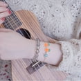 thumbnail image 5 of NIAIZEK bracelet loose beads Carrot Clay Beads Polymer Clay Orange DIY Easter 100pcs, 5 of 7