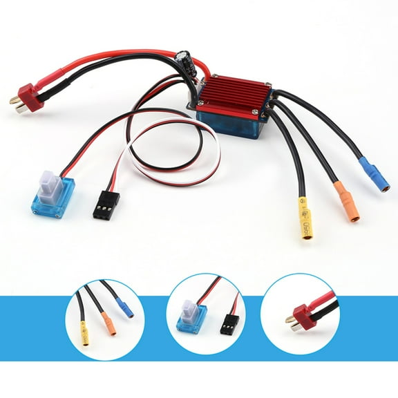 1/16 35A Brushless ESC Electric Speed Control Waterproof  For 1/14 1/16 Remote Control Car Off Road Truck