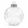 DIY Christmas Bell Gift Box | Large Clear Fillable Christmas Ornament ...