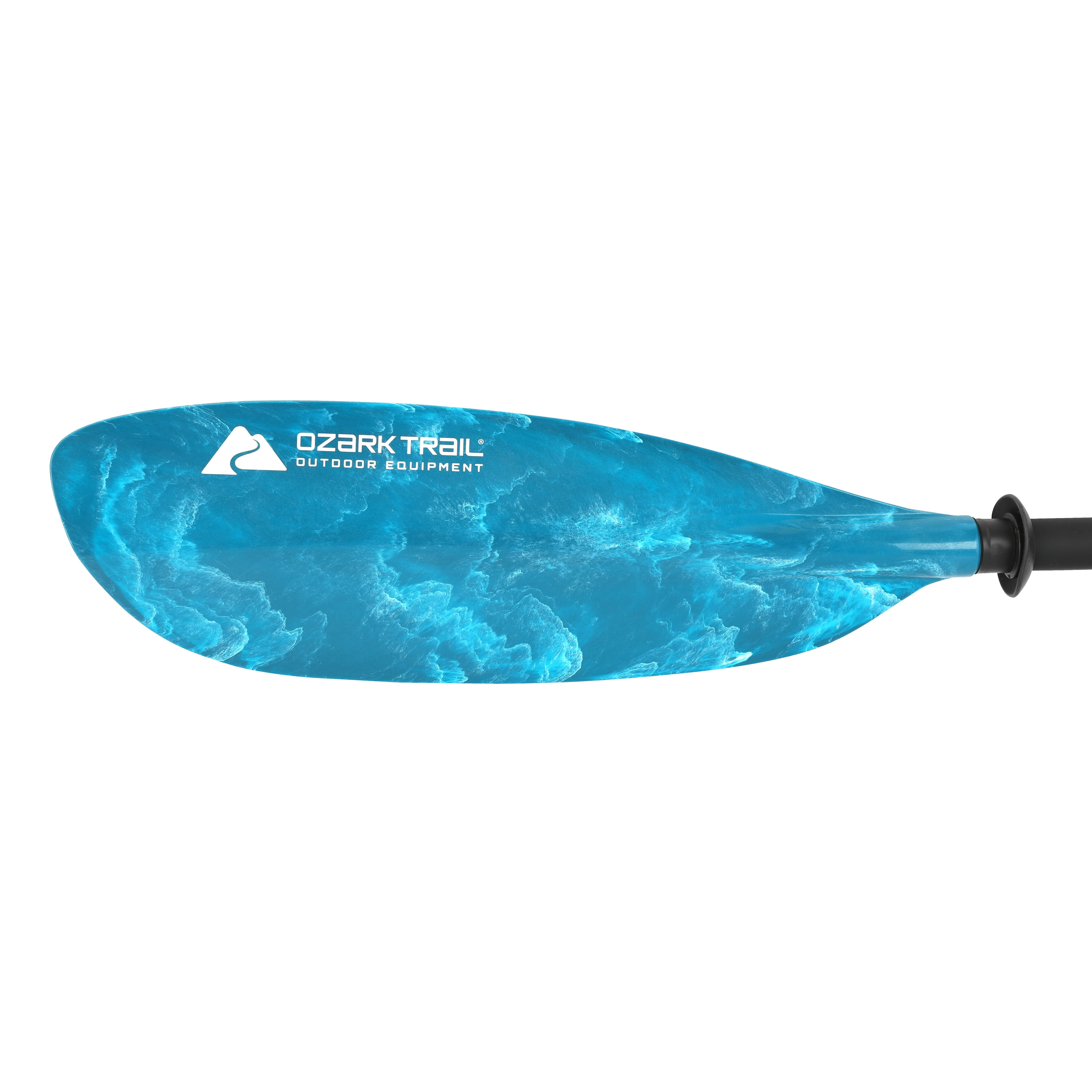 Ozark Trail Adult Recreation Paddle, Teal, 240 CM, Rubberized Grip, Adjustable