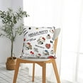 thumbnail image 4 of Hello Kitty Pillow Cover, Square Throw Pillow Cases For Couch Sofa Bed Living Room,Home Decorative, 20"X20", 4 of 9