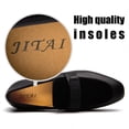 thumbnail image 5 of JITAI Mens Penny Loafers Dress Loafer Shoes for Men Black Size 13, 5 of 5