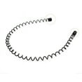 thumbnail image 2 of Headbands Unisex Black Spring Wavy Metal Hair Hoops, 5pack Hairband Set for Man and Woman, 2 of 4