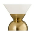 thumbnail image 4 of TOV Furniture Table d'Appoint en Métal Fer Transitionnel Balhi 21"H en Blanc, 4 of 6