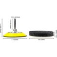 thumbnail image 3 of 3 Inch (75mm) Hook And Loop Sanding Pad For Sanding Discs With 6mm Dia Drill Attachment + Buffering, 3 of 5