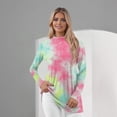 thumbnail image 5 of Long Sleeve Shirts For Women T-Shirts Crew Neck Daily Casual Tie Dye Shirt Basic Tee Loose Fit Lightweight Blouses Funny Tshirts Tops Multicolor XL, 5 of 5