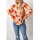 thumbnail image 2 of ABPHQTO Blusa De Mujer Estampado Abstracto Multicolor Manga Larga, 2 of 5