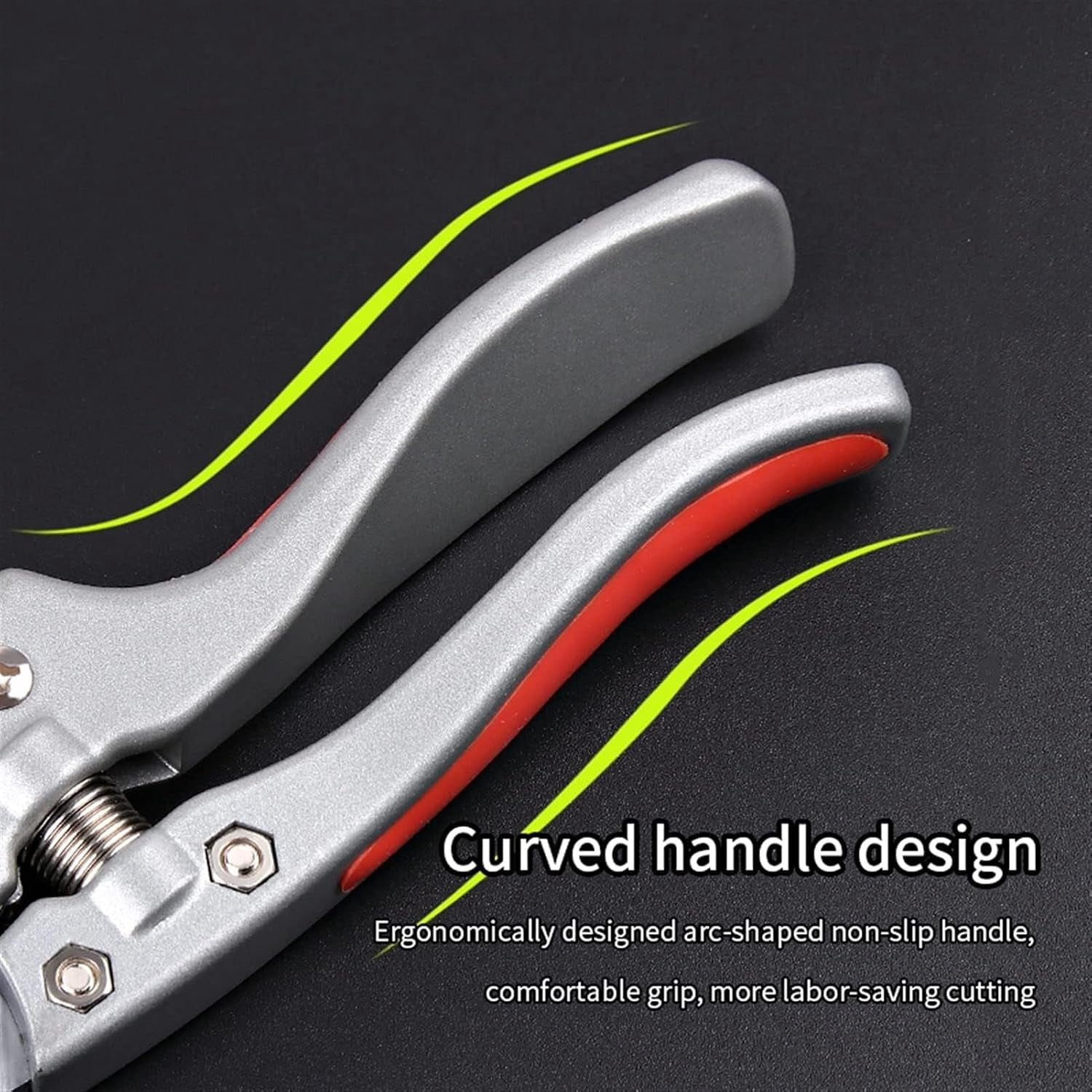 Pruning Shears Pruning Shears Branches Cutter High Hardness Shear with Arc Handle Garden Trees Floral Pruning Scissors Garden Tools Hand Pruner, Gardening Gifts for Women & Men