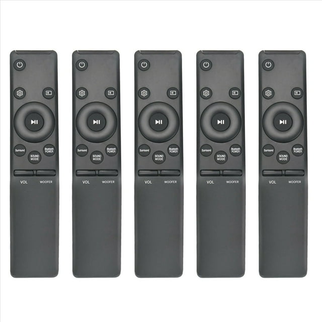 5X AH59-02758A Reemplazo De Ajuste Remoto Para Soundbar -M450 -M4500 -M4501 -M550 -M430 -M360 -M370