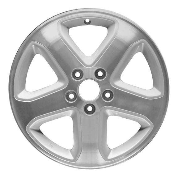 Remanufactured Machined and Painted Silver Aluminum Wheel 17 x 6.5 42700SDBJ12 fits 2006-2007 Honda Accord