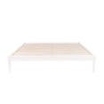 thumbnail image 2 of Powell Plumley 15.75" High Low Profile Platform Bed Frame, King, White, 2 of 15