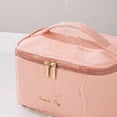 thumbnail image 5 of NEW Double Zipper Portable Large Capacity Storage Bag Cosmetic Bag Makeup Pouch Wash Bag GREEN, 5 of 8