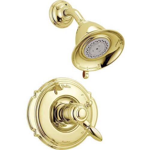 Delta Victorian Monitor 17 Series Shower Trim, Polished Brass Walmart