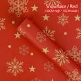 thumbnail image 2 of Tarmeek 10 Sheets 28x20 Inch Christmas Wrapping Paper for Gift Bags Christmas Party Celebration Decoration Red Green, Xmas Festive Designs Snowflake,Tree,Reindeer Birthday Holiday Gifts Decor, 2 of 2