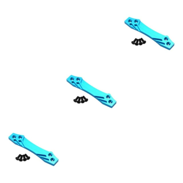 serony Upgraded RC Car Accessories Spare Parts 1 10 Truck TT02 Customized Replacement Rear Arm Bumper Plate Bracket 3Set