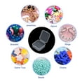 thumbnail image 5 of Uxcell 72Pcs Clear Small Plastic Storage Containers with Lids, Square Anti-Oxidation Boxes(2.2x2.17x0.79In), 5 of 6