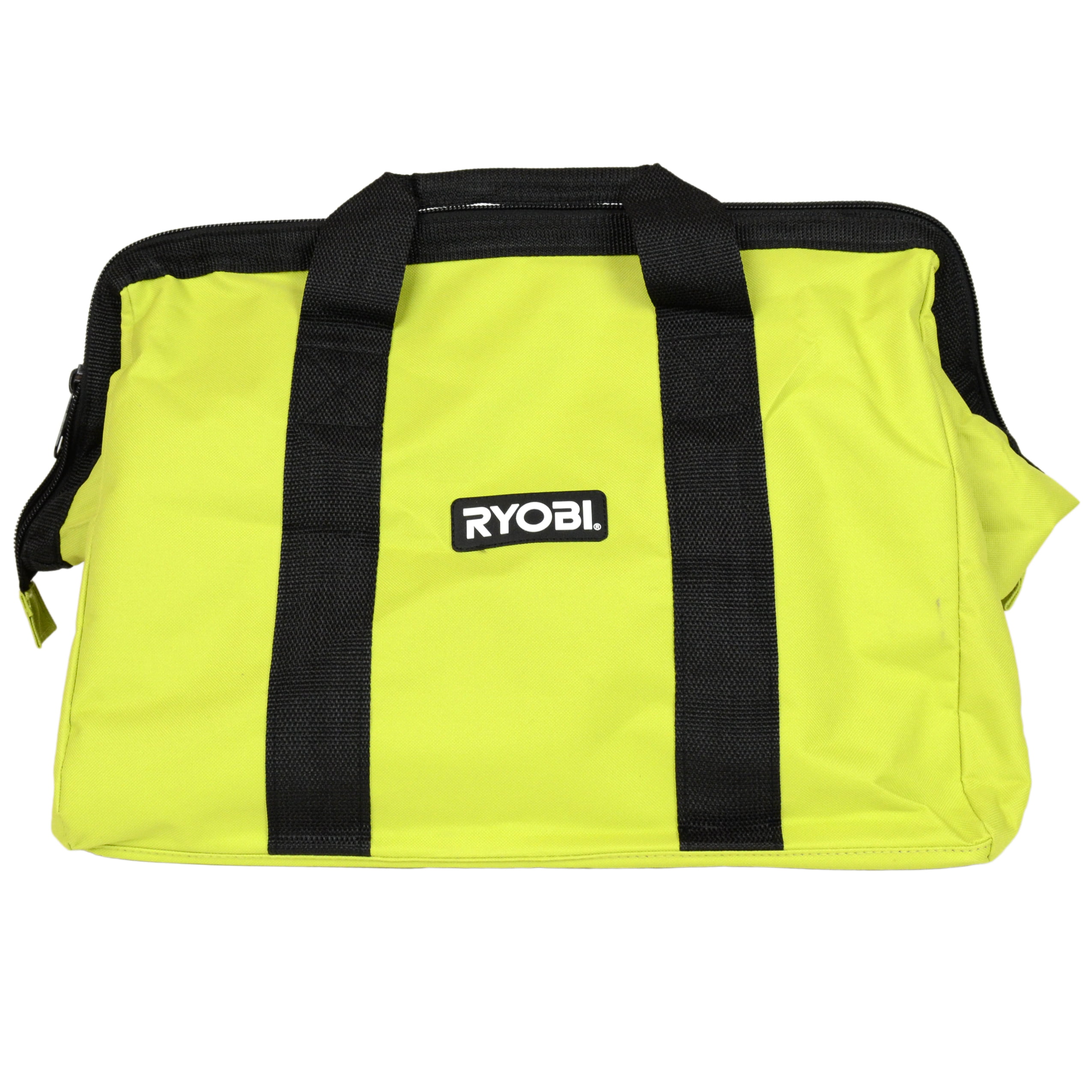 New HUSKY Tough 12 in Tool Carry Bag Contractor Plumber Electrician w/RYOBI Bits 