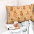 thumbnail image 6 of Kll Pineapples Pillow Covers Envelope Closure,Super Soft And Cozy Fuzzy Fleece Pillow Case Cover 20"X30", 6 of 8
