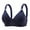 Blue, variant on Tbopshirt Wireless Bras for Women Plus Size,Stretch Push-Up Womens Bras,Women'S Embroidered Glossy Comfortable Breathable Bra Underwear No Rims