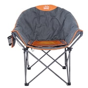 M8TRX Heated Camping Chair, Extra-Wide Outdoor Folding Chair, Supports 350 lbs., USB Charging Port, Heated