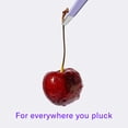 thumbnail image 5 of Flamingo Women's Slant Tip Tweezers for Hair Removal, Stainless Steel, Lilac, 5 of 8