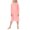 Pink, variant on Hotiary Long Sleeve Hooded Zipper Sleeping Skirt for Girls Autumn and Winter Solid Color Casual Housecoat for 5-14 Years Kids Teen