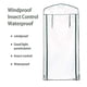thumbnail image 3 of Cubierta de repuesto para invernadero con cremallera enrollable de 4 niveles, cubierta transparente grande de invernadero de Pvc para jardinería Pl, 3 of 5