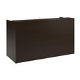 thumbnail image 2 of Arrive 72W x 30D Reception Desk with Drawers in Mocha Cherry - Engineered Wood, 2 of 11