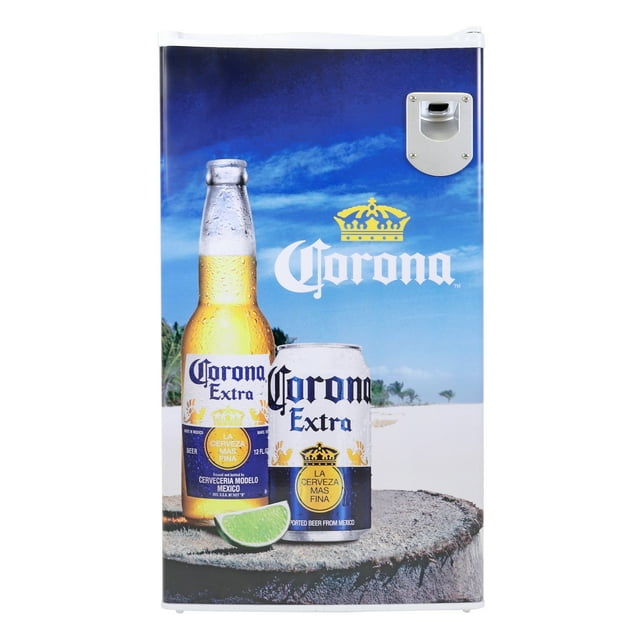 Corona Réfrigérateur Compact avec Ouvre-Bouteille, 3,2 Pi3 (90 L), Blanc
