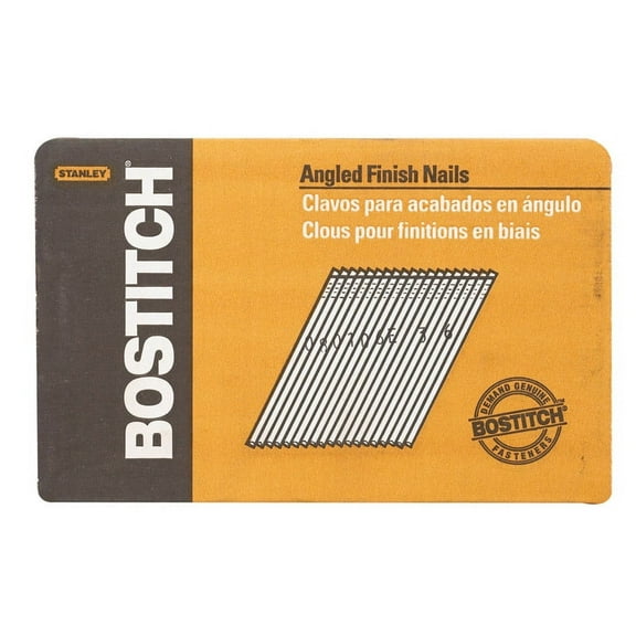 BOSTITCH 1-1/2-Inch 15 GA Angled Finish Nail,3655 Count