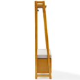 Contemporary Landon Hall Tree with Storage Bench, Acorn