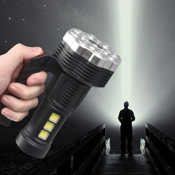 Boovnll Rechargeable Flashlights, 11 Lights Light Source Built-in Battery Rechargeable Portable Light Flashlight Searchlight Outdoor Camping Light, Flashlights High Lumens, Flashlights, Flashlight