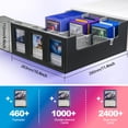 thumbnail image 4 of Caja de almacenamiento de cartas UAONO 1800+ Commander Deck MTG con ventana, 4 of 7