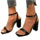 thumbnail image 4 of Zapatos de mujer Moda Color sólido Minimalista Sexy Temperamento Tacón grueso Sandalias de tacón alto Wmkox8yii  hfjk3792, 4 of 9