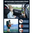 thumbnail image 2 of Lmcpa Case for iPad (A16) 11th Generation 11 inch 2025, iPad 10th Generation 10.9 inch 2022 with Pencil Holder, Shockproof Cover with Screen Protector/360° Rotate Hand Strap/Stand, Red, 2 of 7