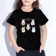 thumbnail image 2 of Toddler Baby Girl T Shirts Short Sleeve Tee Shirts Easter Baby Bunny Tshirt Easter Clothes Princess Vest Shirt Top, 2 of 9