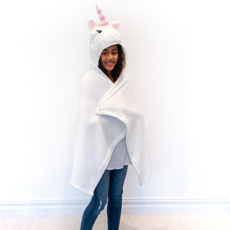 Limited Too Unicorn Hooded Plush Throw Walmart