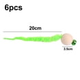 thumbnail image 2 of 6Pcs cute cat toy cat kitten interactive toy indoor wooden ball caterpillar, 2 of 5