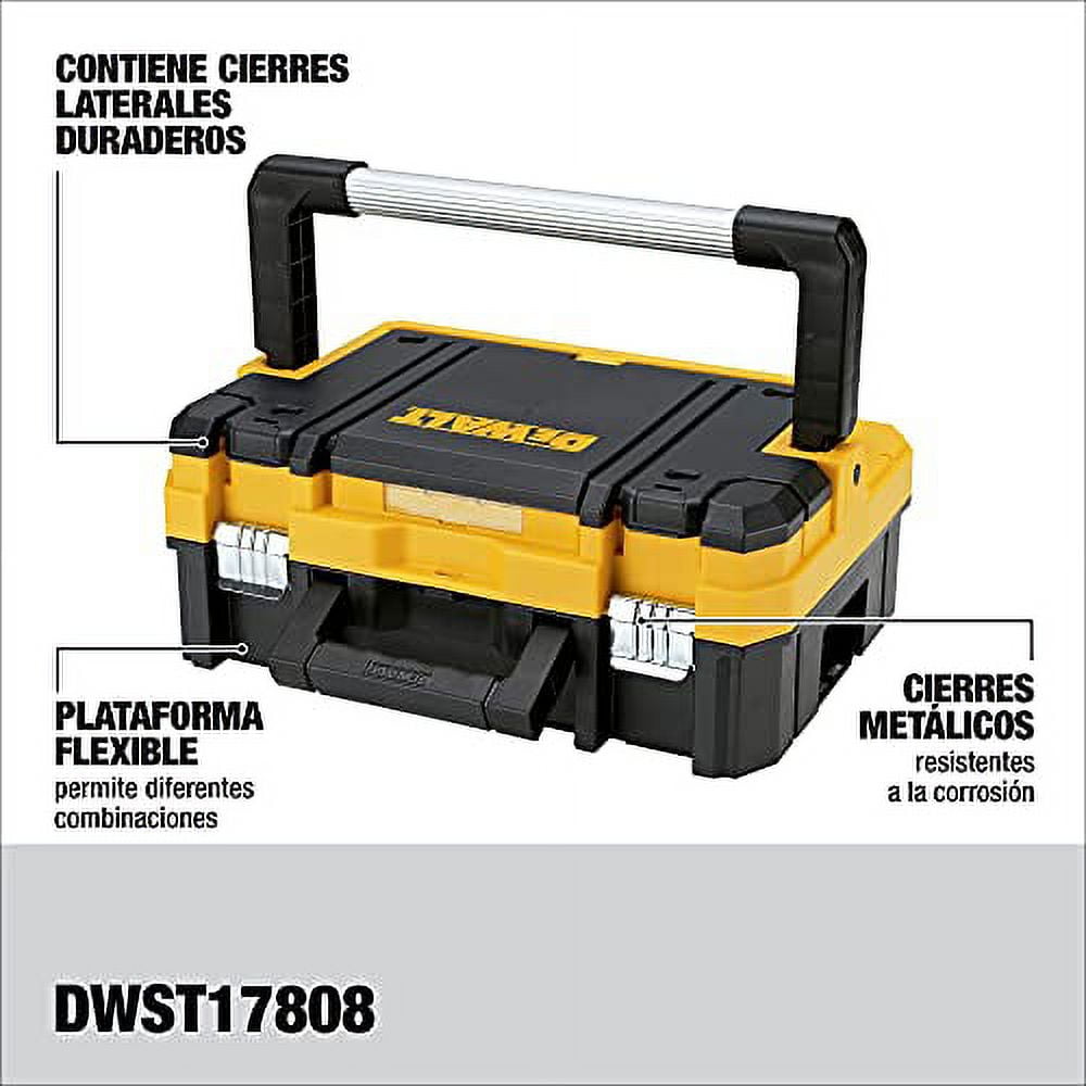 DeWALT DWST17806 TSTAK Tool Equipment Storage Deep Organizer Box W/ Flat  Top 76174711950