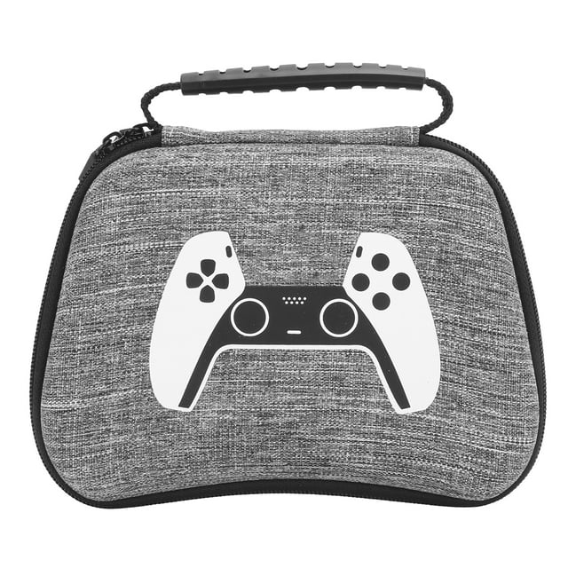 Bolsa protectora portátil para mando de PS5 con asa rígida, antipolvo y a prueba de golpes