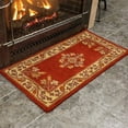 thumbnail image 7 of Achla Jardin Rectangular Rug, Vermillion, 7 of 7