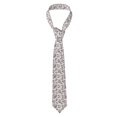 thumbnail image 1 of Balery Rose Flowers Corbata Clásica de Seda para Hombre, Corbata Tejida Jacquard, Corbatas Formales para Negocios y Bodas, 1 of 7