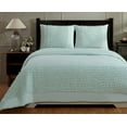 thumbnail image 6 of Better Trends Olivia Collection in Motif Design 100% Cotton Tufted Chenille, Queen Comforter Set, Turquoise, 6 of 9